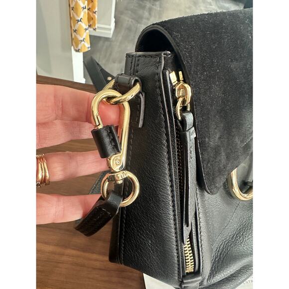 Chloe Faye Suede and Leather Backpack - Picture 14 of 16